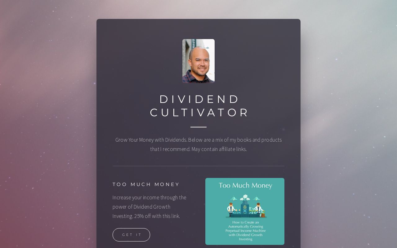 Carrd profile picture for @dividend
